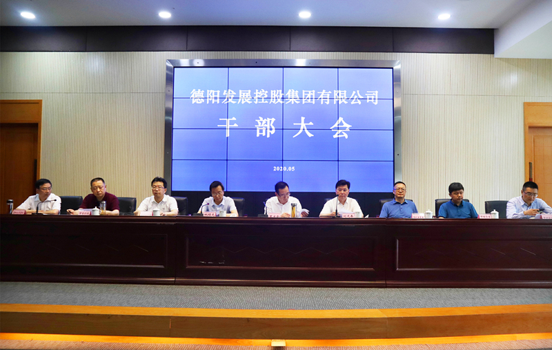 重磅！德陽發(fā)展集團召開干部大會 宣布領(lǐng)導班子任職決定及二級專業(yè)集團主要負責人競聘結(jié)果