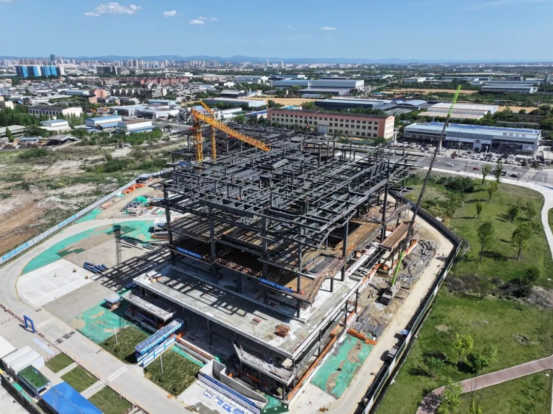一線傳真│奮斗不止，筑鼎未來——市博物館建設(shè)項(xiàng)目主體結(jié)構(gòu)順利封頂